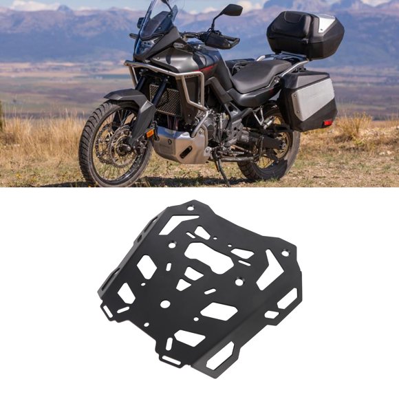 Motorcycle Rear Luggage Rack, Added Space Anti Crack Motorcycle Rear Cargo Carrier  for XL750 TRANSALP 2023 To 2024