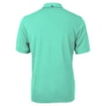 thumbnail image 3 of Men's Cutter & Buck  Green Philadelphia Eagles Virtue Eco Pique Recycled Polo, 3 of 3