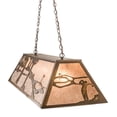 thumbnail image 5 of Meyda Tiffany 111946 Golf 9 Light 60" Wide Linear Pendant - Copper, 5 of 7