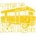thumbnail image 3 of CafePress - This Is How I Roll - 20 Oz White Ceramic Mega Mug, 3 of 5