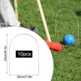thumbnail image 2 of 10 piezas de croquet de metal FMOACEN, 23 x 20 cm, galvanizadas, 2 of 7