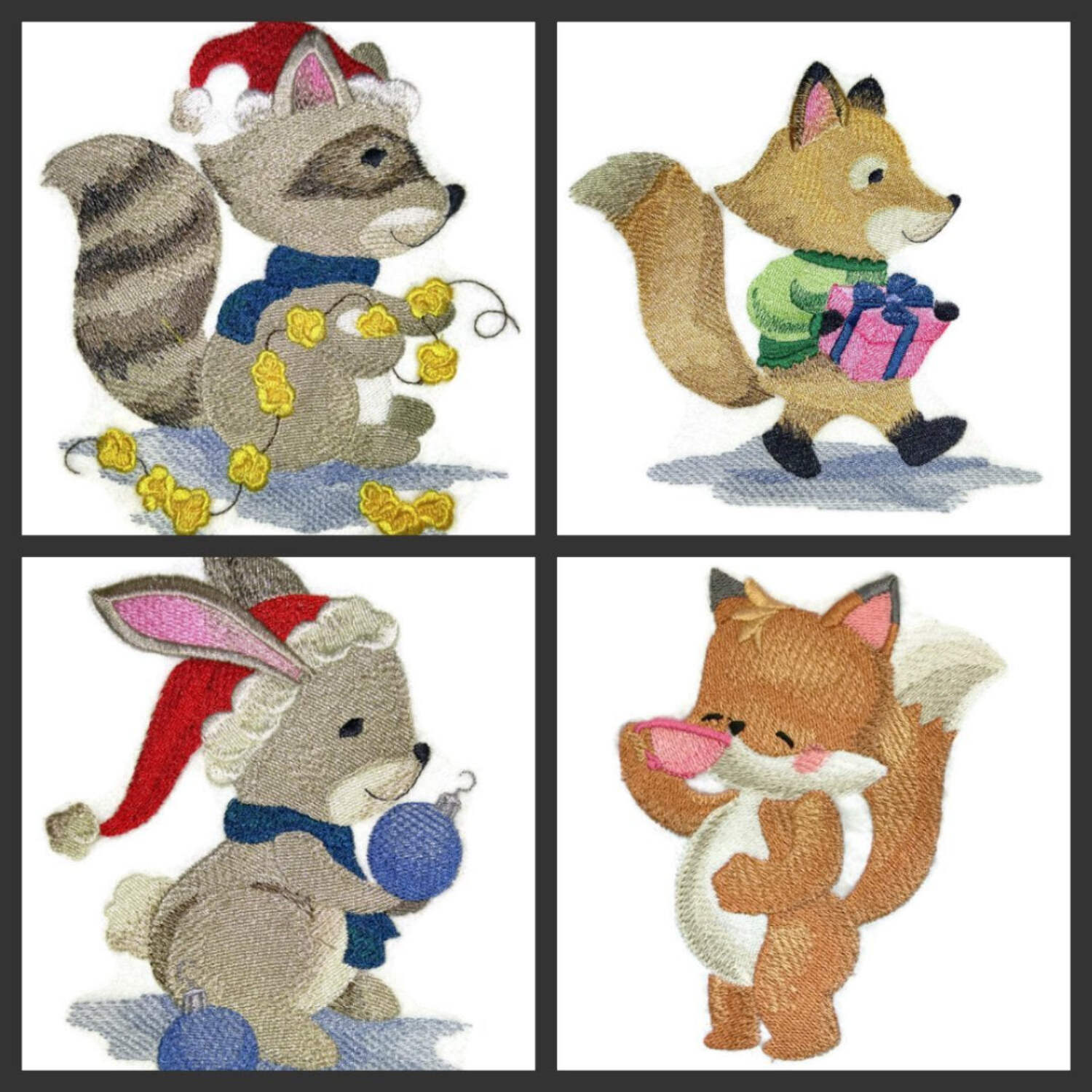 Baby Animal Kingdom [Squirrel] Embroidered Iron on/Sew patch [4.3" X 3.24"]