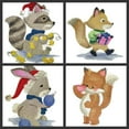 thumbnail image 4 of Baby Animal Kingdom [Squirrel] Embroidered Iron on/Sew patch [4.3" X 3.24"], 4 of 4