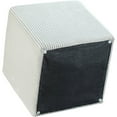 thumbnail image 4 of Meridian Furniture Roy Cream Ottoman/Stool, 4 of 8