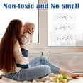 thumbnail image 5 of ACDANC 20-Pack Clear Window Fly Traps,Discreet Indoor Sticky Fly Paper Strips for Houseflies,Non-Toxic Gnat Killer for Fruit Flies and Moths,Transparent Glass Adhesive Catcher for Home Kitchen, 5 of 7