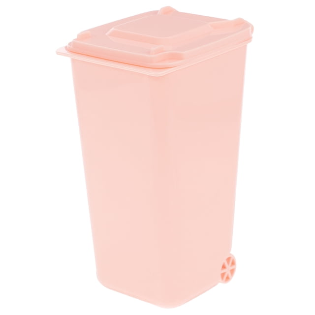 GOOHOCHY Mini cubo de basura para escritorio, cubo de basura pequeño, contenedor de basura en miniatura, soporte para bolígrafos de oficina