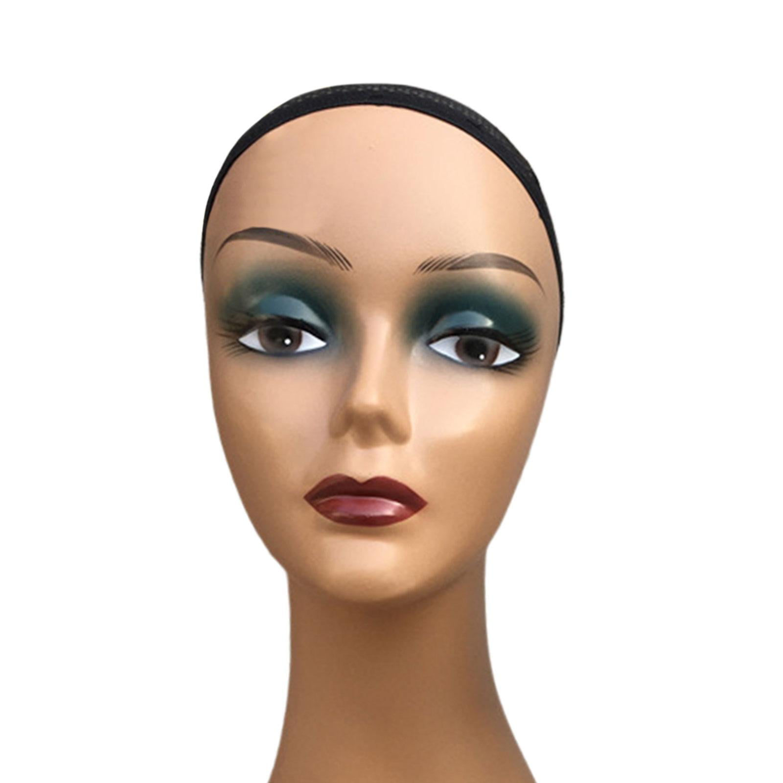 Female Head Mannequin Manikin for Glasses s Displaying Making Styling Dark Green
