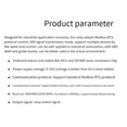thumbnail image 4 of RS485 Modbus Relay PRO RS485 Interface Relay Modbus RTU Protocol Control Optocoupler Isolation, 4 of 7