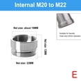 thumbnail image 2 of Danco 55/64-in-27m X 13/16-in-24f Dual Standard Adapter At 2 of 11