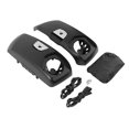 thumbnail image 2 of Motorcycle Saddlebag Lids Cover For Indian Chieftain Springfield Roadmaster Dark Horse Challenger Matte Black, 2 of 5