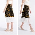 thumbnail image 4 of Motorcycle Women's Chiffon Beach Dresses Summer Dress with Polyester Straps, 4 of 6