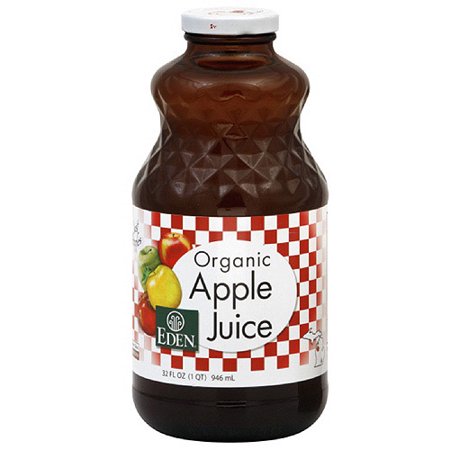 Eden Organic Apple Juice  32 oz (Pack of 12)