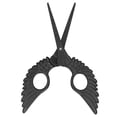 thumbnail image 1 of Household Embroidery Scissors, Vintage Craft Scissors Ergonomic Handle Design Durable Sturdy  For Eyebrow Shaping For Embroidery For Sewing Black, 1 of 8