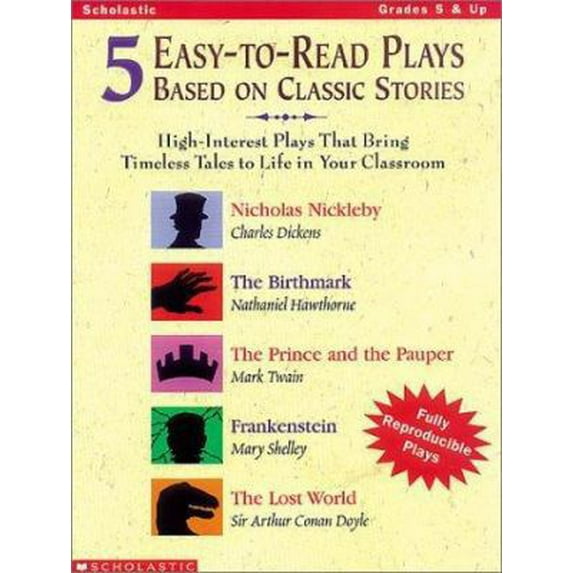 Pre-Owned 5 Easy-To-Read Plays Based on Classic Stories (Paperback) 0439044154 9780439044158