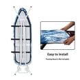 thumbnail image 5 of HELLHERO Soft Fabric Ironing Board Cover Washable Blue and White Tie-Dye Design for Friends 15x54 Inch, 5 of 6