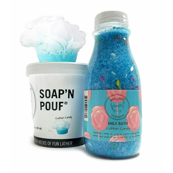 garb2ART Ensemble-Cadeau de Bain Fait à la Main Savon et Lait avec Divers Fragrances