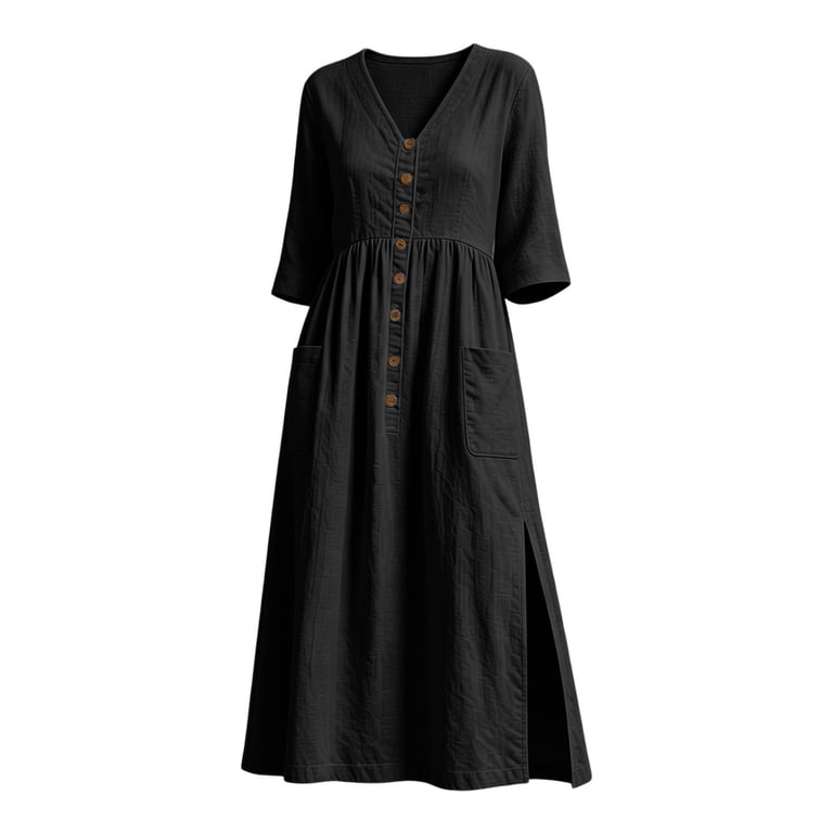 black silk swing dress BLACK SATIN SWING DRESS WITH DIAMANTE TRIM Arelia's Dream