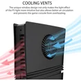 thumbnail image 3 of Faceplate for PS5 Pro Digital Edition with Cooling Vent and Dust Filter, Face Plate Console Accessories Cover ABS Dustproof Replacement Side Shell Case Black, 3 of 7