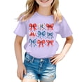 thumbnail image 4 of Graphic Tees for Girls: Short Sleeve Crewneck Tops 5-14 Years Comfortable & Casual for Everyday Wear & Summer Parties, 4 of 4