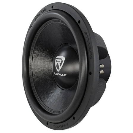 Rockville W15K6D2 V2 15" 4000w Peak Car Audio Subwoofer Dual 2-Ohm Sub 1000w RMS CEA Rated