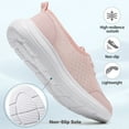thumbnail image 5 of Ecetana Women's Walking Shoes Slip-On Sneakers Mesh Breathable Casual Athletic Shoes, 5 of 7
