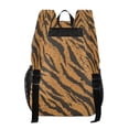 thumbnail image 3 of PVC Transparent Backpacks Clear Backpack for Travel and Outings Tiger Stripes Pattern, 3 of 7