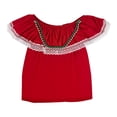 thumbnail image 2 of Disfraz Infantil Source Blusa Roja Mexicana Talla 6 años Fiestas Patrias 2026, 2 of 4
