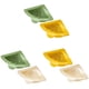 thumbnail image 2 of Inteprter 2 unids/set de colador de fregadero de esquina ahorrador de espacio de succión magnética equipado con Base giratoria Base de drenaje Cocina y Comedor amarillo+blanco, 2 of 6