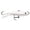 Blank, variant on Rapala Jigging Rap Hard Bait Lure Freshwater. Size 02, 1 1/4" Length, Variable Depth, Pearl White, Package of 1