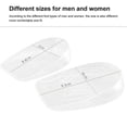 thumbnail image 3 of 1 Pair Shoe Accessories Invisible Lift Up Portable Height Increase Shoe Insoles Heel Insert Pad Taller Silicone Gel 2CM WOMEN, 3 of 8