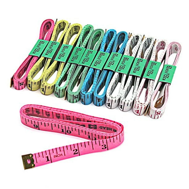 Blisstime Tailor Sewing Flexible Ruler Tape Measure 60"150cm 6 Colors