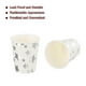thumbnail image 3 of Vasos de papel desechables, paquete de 50, vasos decorativos de 9 oz para fiestas, para café, té, leche (estrella plateada), 3 of 6