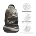 thumbnail image 4 of Balery Realistic Rose Skull Funda de Asiento para Auto con Diseño - Cubierta Frontal Suave y Transpirable con Protector Antideslizante- 1 Unidad, 4 of 5