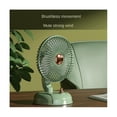 thumbnail image 2 of 2000mah Summer Fan Mute Automatic Oscillating Head Desk Fan Portable Fan Usb Charging High Wind Pow, 2 of 5