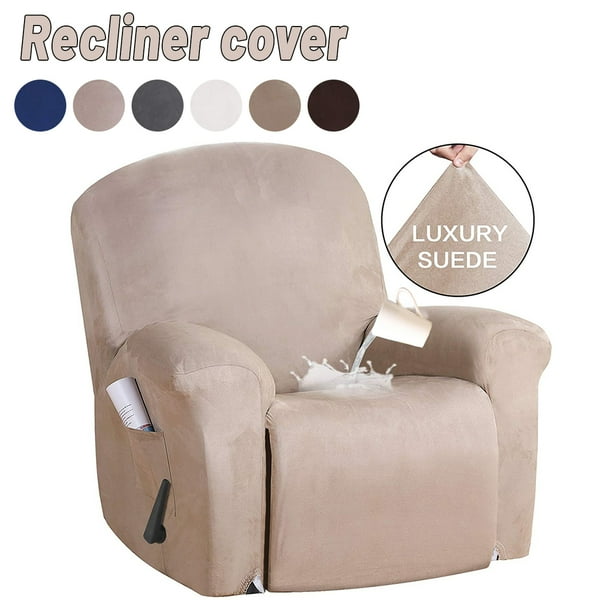Suede recliner cover hotsell