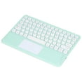 Touch Wireless Keyboard Round Keys Ergonomic Design Ultra Thin Smart