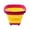B, variant on Jindong Oldable Buckets Shovels Sand Bucket Water Bucket Sandbox Square Summer Party Foldable Pail Bucket Silicone Collapsible Bucket Kids Beach Toys Travel