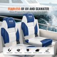 thumbnail image 5 of dokea Folding Boat Seats, 2-Pack High Back Captain Chairs for Fishing Boat, Canoe, Speedboat, 5 of 9