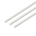 thumbnail image 4 of Uxcell Plastic Round Rod1/8" Dia 20" LengthWhite FRP Fiberglass Round Rod Engineering Plastic Bar 3Pcs, 4 of 5