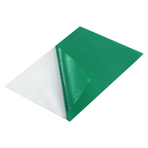 Uxcell Adhesive Felt Fabric Felt Sheets 45cmx30cm Peel and Stick Green for DIY 1 Pcs