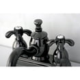 thumbnail image 4 of Kingston Brass NS7100TX 4 in. Centerset Bathroom Faucet, Black Stainless Steel, 4 of 5