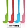 thumbnail image 2 of Dough Scraper Set Heat Resistant Up To 500 ° F Silicone Spatula With Metal Core Ideal For Cooking And Baking, 4 Pieces, 2 of 7