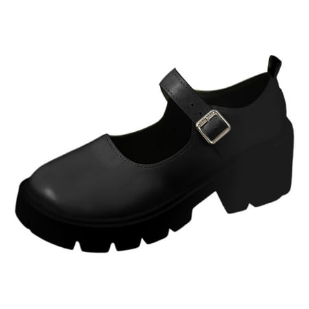 QYZEU Summer Flats for Women 2024 Comfort Slippers Women Ladies Casual Solid Color Retro Heel Thick Bottom Casual Shoeses Sneakers Shoes Womens Slip on Shoes Black 37