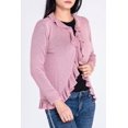 thumbnail image 2 of Women's Sweater Mauve, 2 of 6