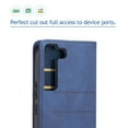 thumbnail image 4 of Allytech Case for Galaxy S22 Plus Cover for Samsung Galaxy S22 Plus+ 5G, Flip PU Leather Wallet Magnetic Closure Card Slots Holder Full Protection Foldable Stand Case for Galaxy S22 Plus [6.7"], Blue, 4 of 5