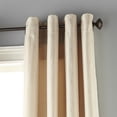 thumbnail image 2 of Nanshing Jasmine Grommet Top Light Filtering Single Curtain Panel, Ivory, 54 x 84", 2 of 3
