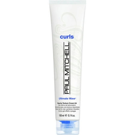Paul Mitchell Curls Ultimate Wave Beachy Texture Cream-Gel, 5.1 Fl (Best Wave Enhancing Products)