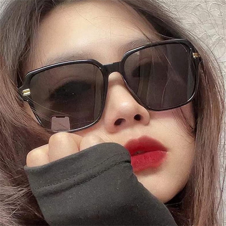 Unisex Vintage Square Frame Sunshade Glasses For Be Bovemsi Ladies main image 3