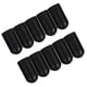 thumbnail image 3 of 10 protectores de silicona para baquetas, puntas silenciosas, protectores para baquetas y mazos (negros), 3 of 8