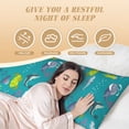 thumbnail image 4 of Lsque Cute Shark Turtle Body Pillow Case Cover,Ultra-Soft Microfiber Bed Pillow Cases 20x54 inches,Elegant Bedding,Breathable Durable Pillow Cover with Envelope Closure, 4 of 8